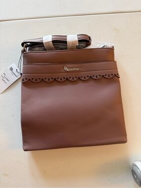The Brentano Tan Crossbody Bag